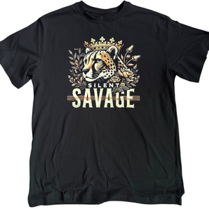 Cheetah Flower King T-Shirt